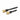 Two different length black-handled brushes with beige bristle heads on a white background