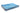 folded microfiber towels, one gray side and one blue side, on a white background