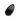 Black plastic grid-like object on a white background