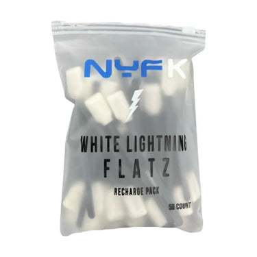 NY Foam Kings White Lightning Flatz Recharge Pack