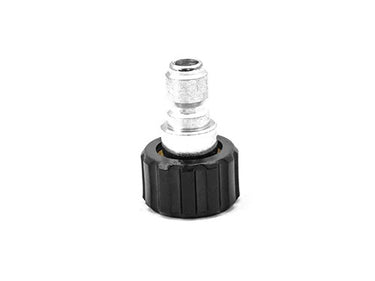 MTM M22F Twist Coupler X 3/8 Stainless Steel QC Plug