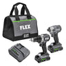 Flex Drill Driver And Impact Kit