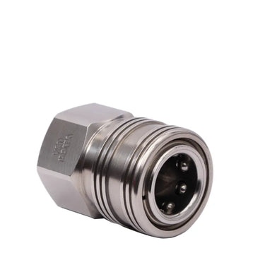 MTM Prima Stainless Steel QC Coupler FPT