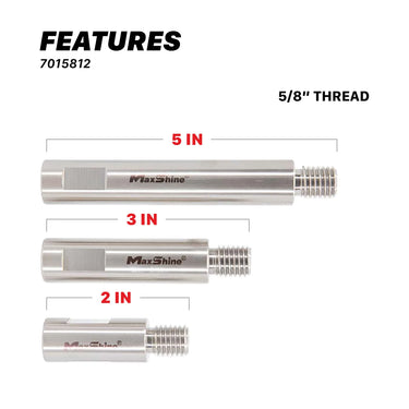 Maxshine Rotary Polisher Extension Shaft Set