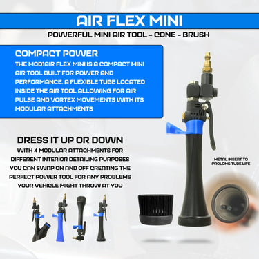 Detail Demon MOD1AIR Complete Air Tool 7 Piece Kit