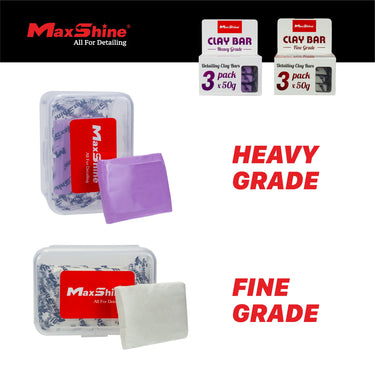 Maxshine Clay Bars - 3 Pack