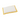 A rectangular sponge with yellow trim threading.