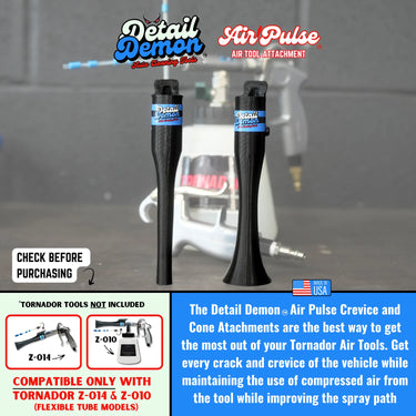 Detail Demon Air Pulse Crevice 2 Pack for Tornador Z-014 & Z-010