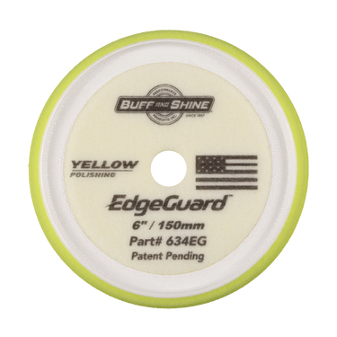 Buff and Shine EdgeGuard Yellow Polishing Pad