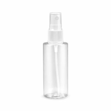 Clear Cylinder Spray Bottle