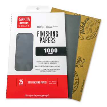 Griot's Garage BOSS Finishing Papers