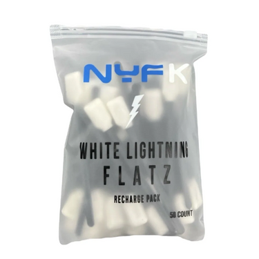 NY Foam Kings White Lightning Flatz Recharge Pack