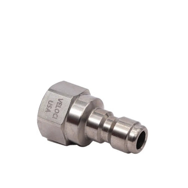 MTM Prima Stainless Steel QC Plug FPT