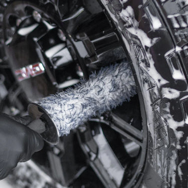 Autofiber [Barrel Blade Lite] Microfiber Wheel Brush