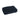  rectangular black microfiber thin sponge  on a white background
