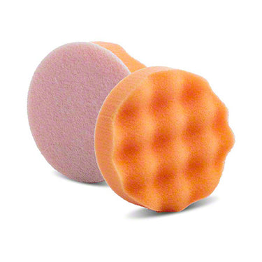 Lake Country Waffle Pro Orange Light Cutting Pad