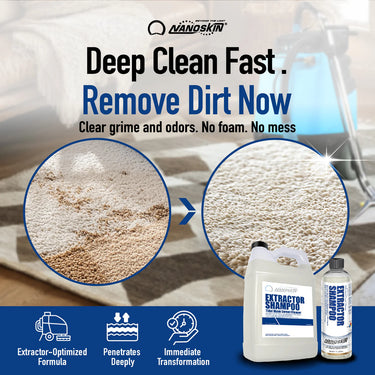 Nanoskin Extractor Shampoo Low Foaming Carpet Cleaner