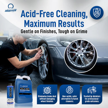 Nanoskin Non-Acid Wheel & Tire Cleaner