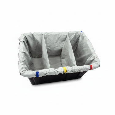 Autofiber [Towel Separator] Bag Insert Organizer for Plastic Bins
