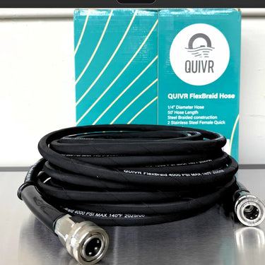 QUIVR Steel Braided Hose