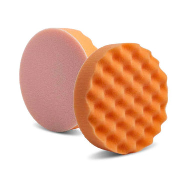 Lake Country Waffle Pro Orange Light Cutting Pad
