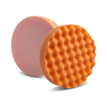 Lake Country Waffle Pro Orange Light Cutting Pad