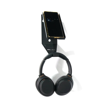 Maxshine Wall Mount Phone Holder & Headphone Rack