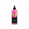Bottle of YUM Wash on a pink background