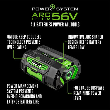 EGO POWER+ 56 Volt 5.0Ah Battery