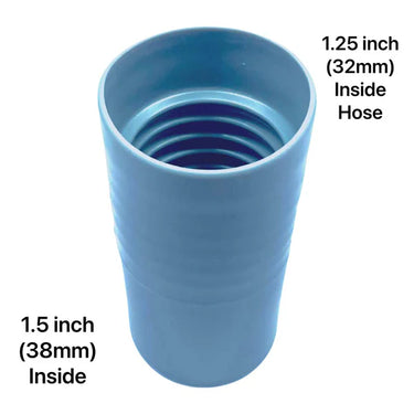 Buff Brite Non-Swivel 1.25" to 1.5" Vac Cuff