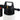 A black iK pro 2+ chamber on a white background