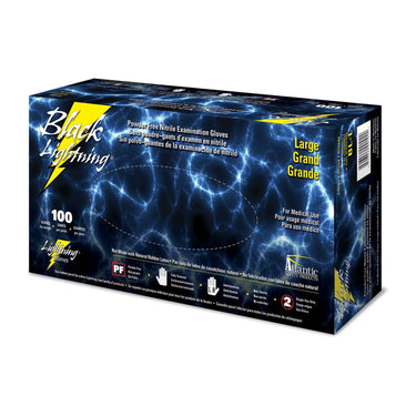 Black Lightning Nitrile Gloves