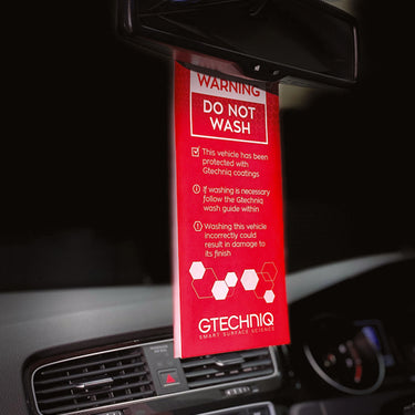 Gtechniq Do Not Wash Hanger