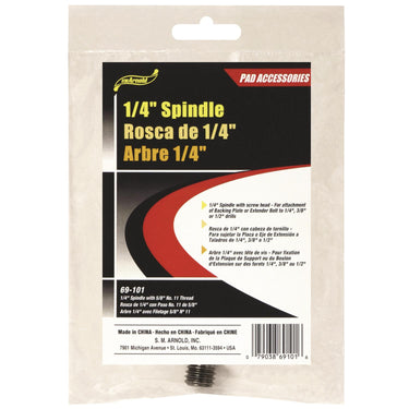 SM Arnold 1/4" Screw Head Backing Plate Adapter