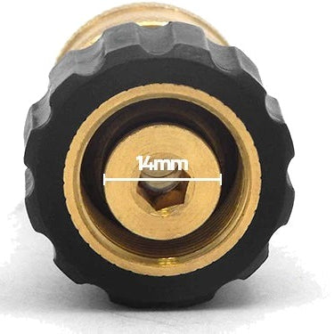 MTM QC Coupler Brass QC X M22 F Twist Coupler
