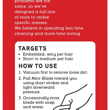 Lilly Brush Mini Pet Hair Detailer