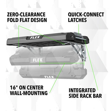 Flex Stack Pack Folding Rack Shelf