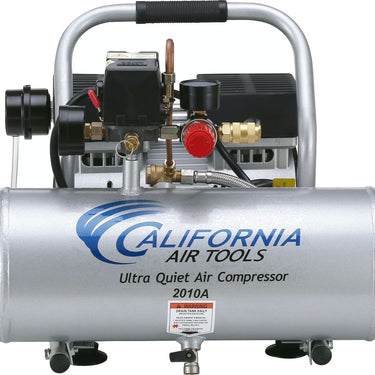 California Air Tools Ultra Quiet Oil-Free 1HP 2Gal Aluminum Tank Air Compressor