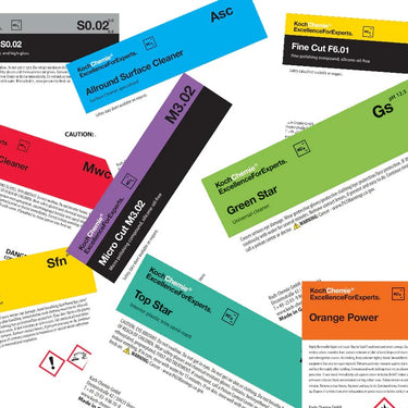 Koch Chemie Bottle Labels