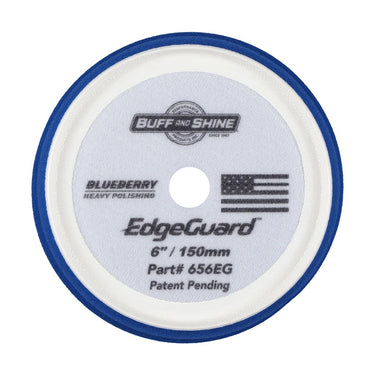 Buff and Shine EdgeGuard Blueberry Heavy Polish Pad
