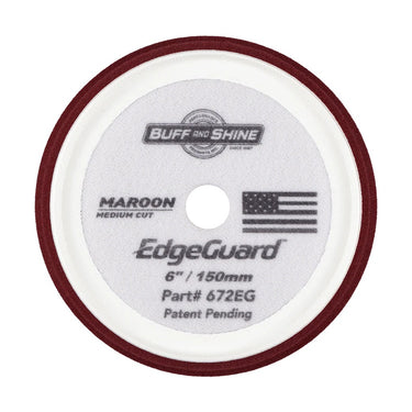 Buff and Shine EdgeGuard Maroon Medium Cut Pad
